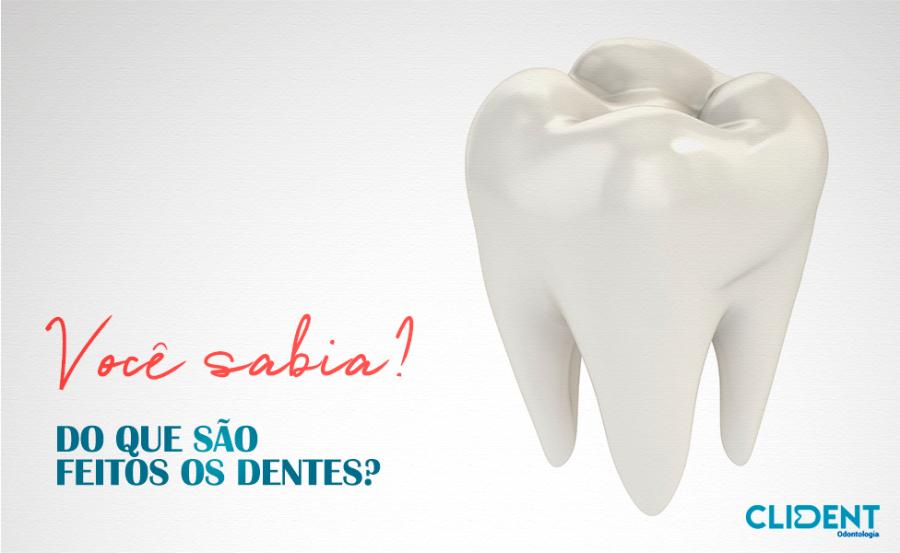 Você sabe do que são feitos os dentes?