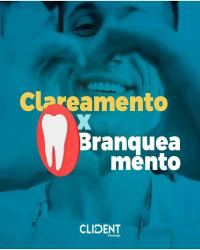 Clareamento x branqueamento